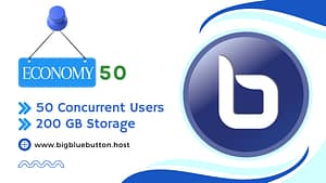 ECONOMY 50 | BigBlueButton Hosting Plan